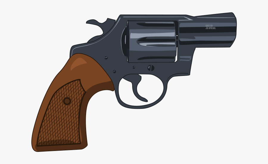 Transparent Militia Clipart - Snub Nose Revolver Png, Transparent Clipart