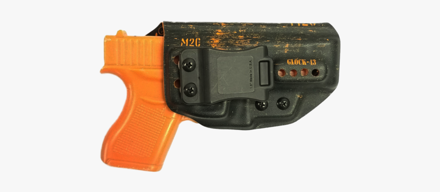 Vector Transparent Library Glock Mm Kydex Holster - Iwb Kydex Holster Glock 43, Transparent Clipart