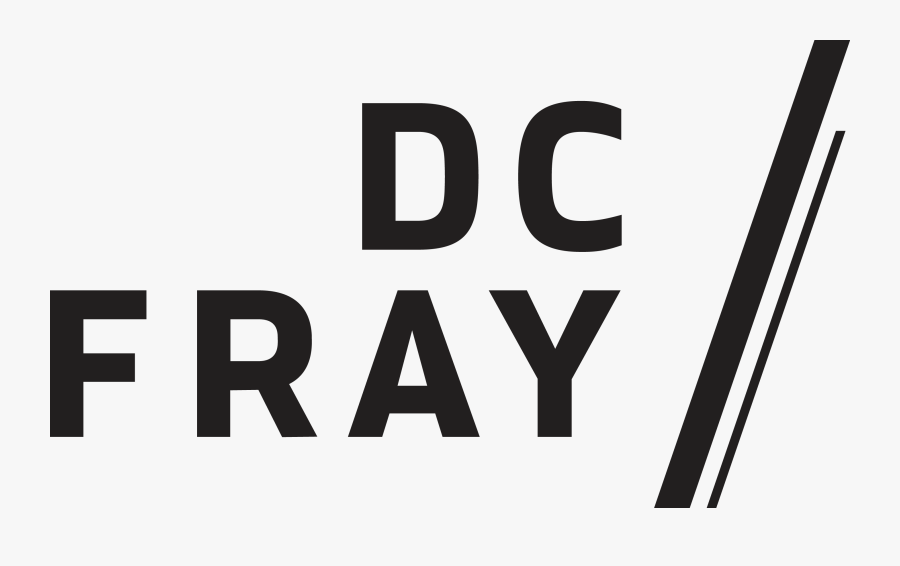 Volleyball Clipart Bump - Dc Fray Logo In White, Transparent Clipart