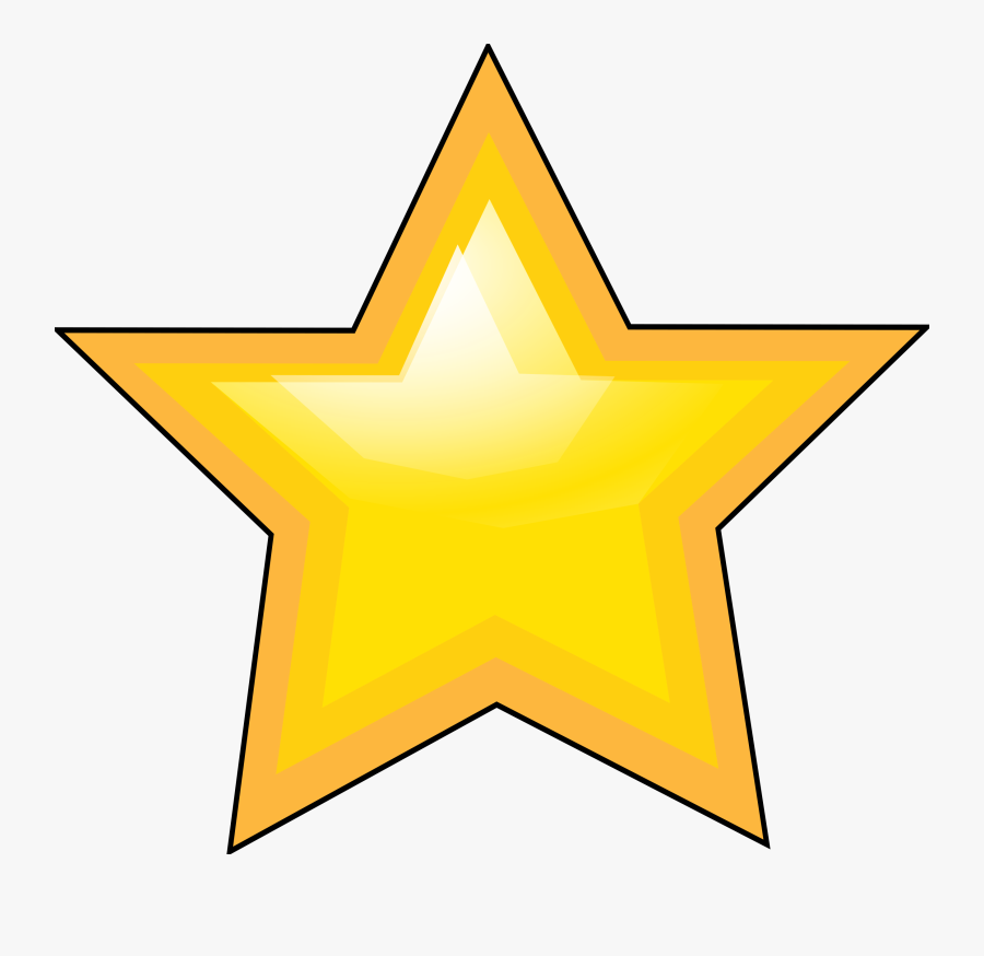 Transparent Fist Bump Clipart - Gold Star Clipart, Transparent Clipart