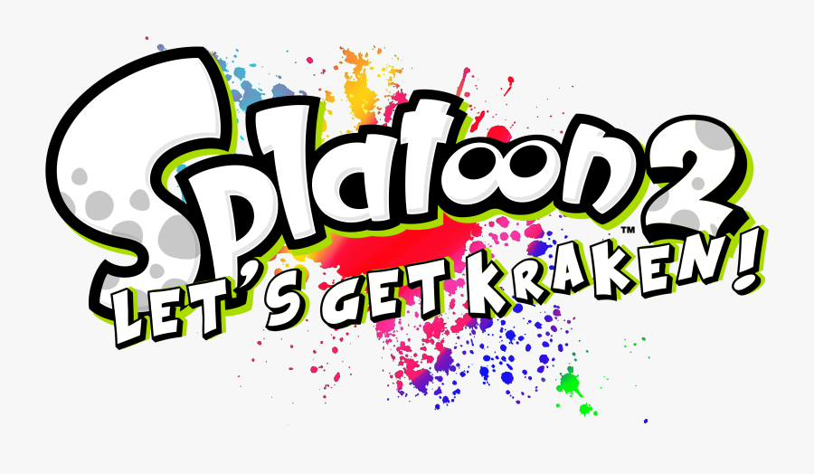 Let"s Get Kraken - Splatoon Logo, Transparent Clipart