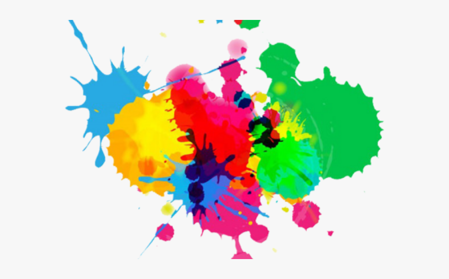 Ink Clipart Color Splash - Paint Splash Png, Transparent Clipart