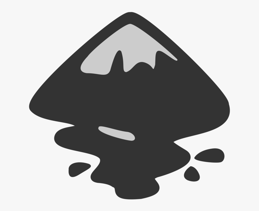 Ink Flow Svg Clip Arts - Download Inkscape Icon Png, Transparent Clipart
