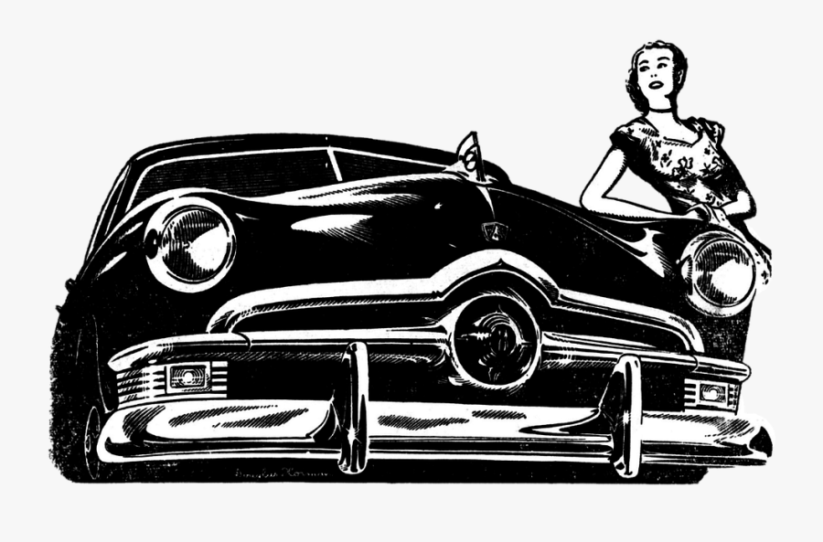 Transparent Vintage Pickup Truck Clipart - Classic Car, Transparent Clipart