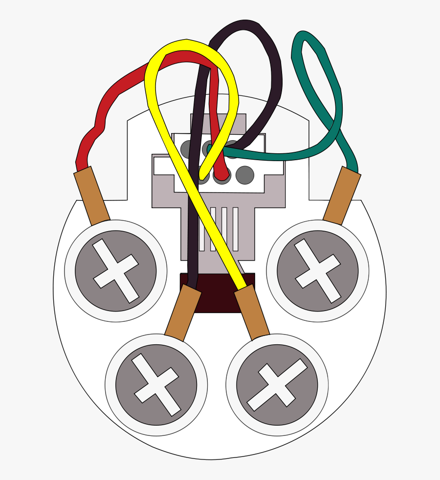 Telephone Jack - Back Of A Phone Jack, Transparent Clipart