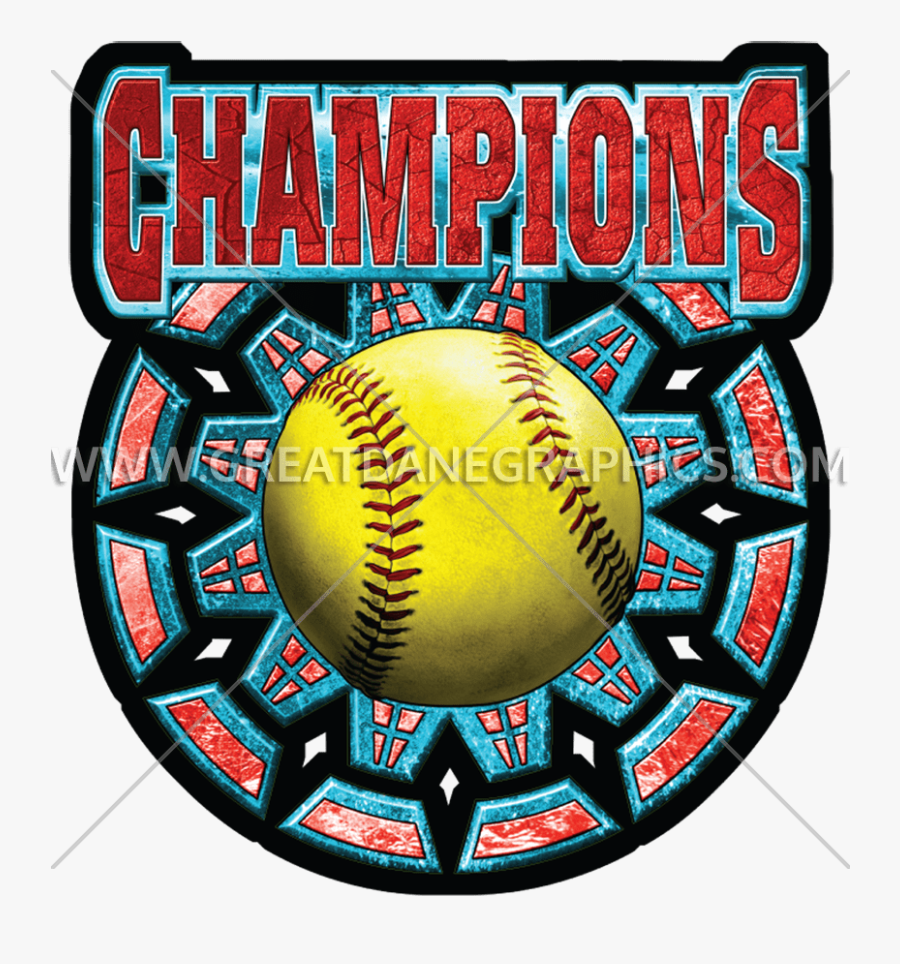 Champions Production Ready Artwork - Champions Backgrounds For Softball, Transparent Clipart