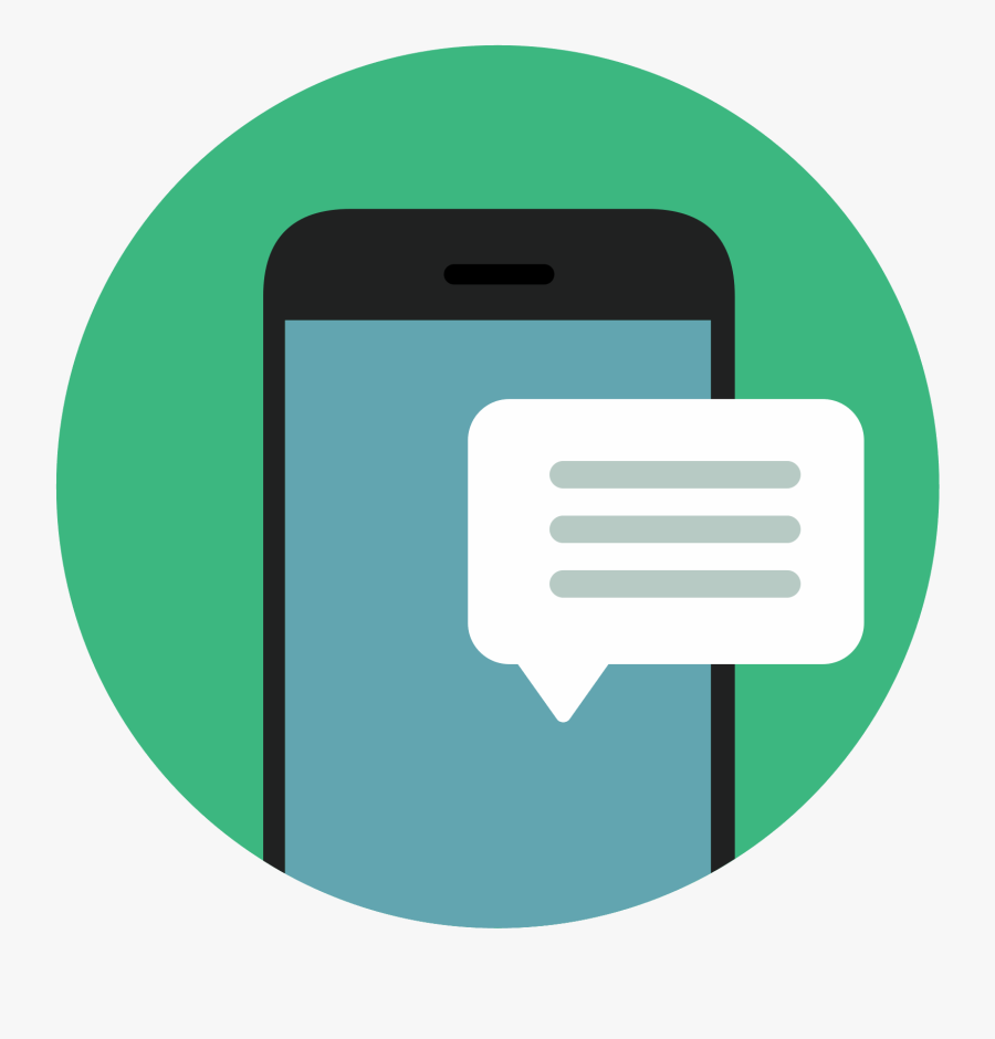 Message Clipart Telephone Message - Mensaje De Texto Icono, Transparent Clipart