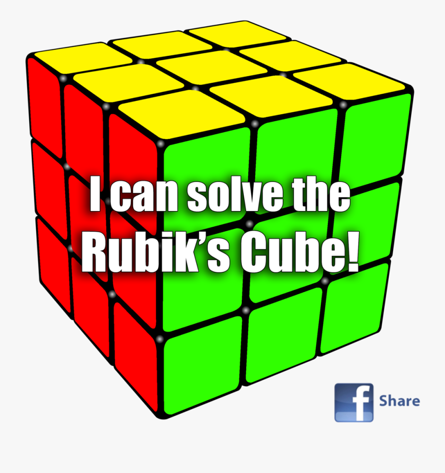 Singapore Champion Guide On - First Layer Rubiks Cube, Transparent Clipart