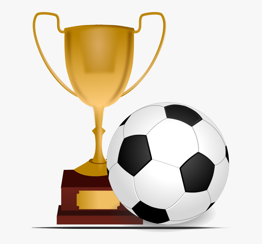 Football Clipart Champions - Football Cup, Transparent Clipart