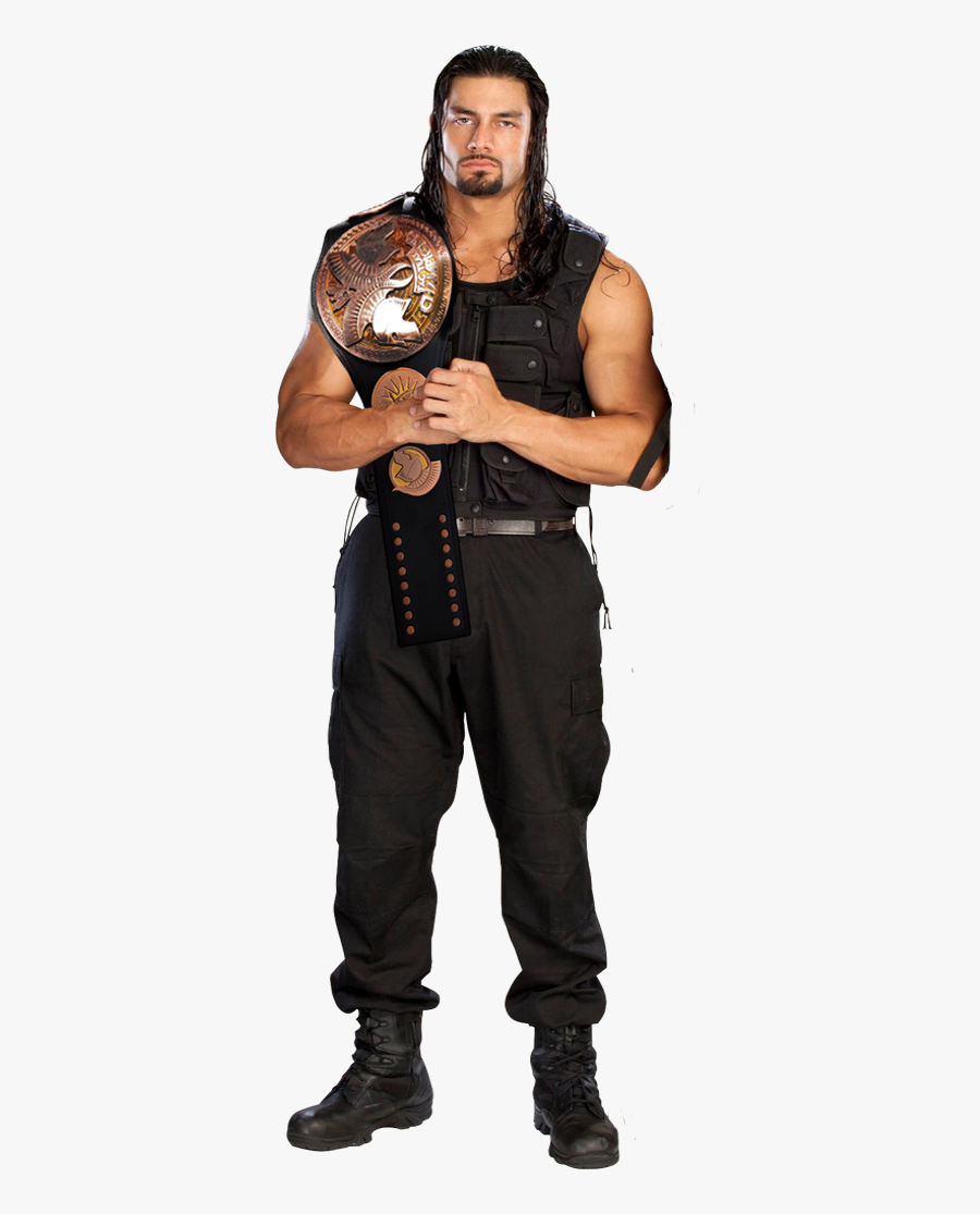 Wwe Clipart Roman Reigns - Seth Rollins And Roman Reigns Champions, Transparent Clipart