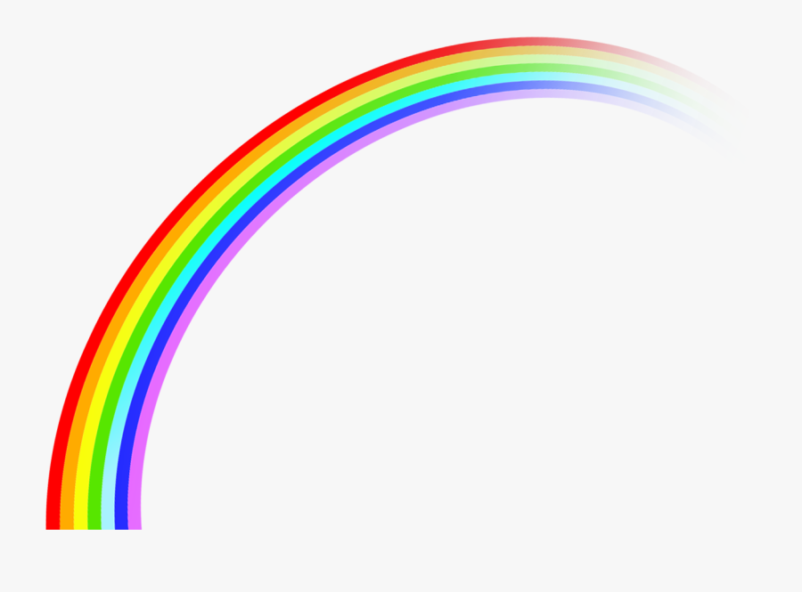 Rainbow Clipart Transparent Background - Rainbow Images Png Hd, Transparent Clipart