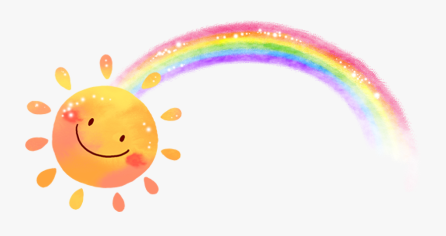 Watercolor Sun Clipart, Transparent Clipart
