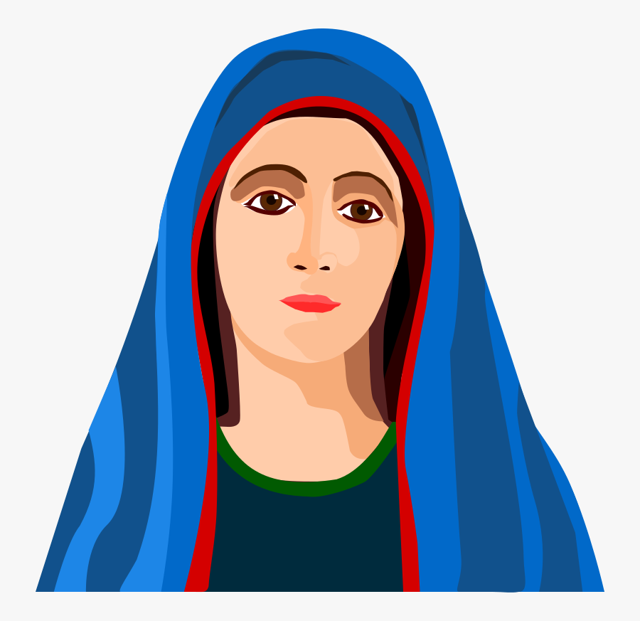 Virgin Mary Cliparts Free Download Clip Art On Png - Mary Png Clipart, Transparent Clipart