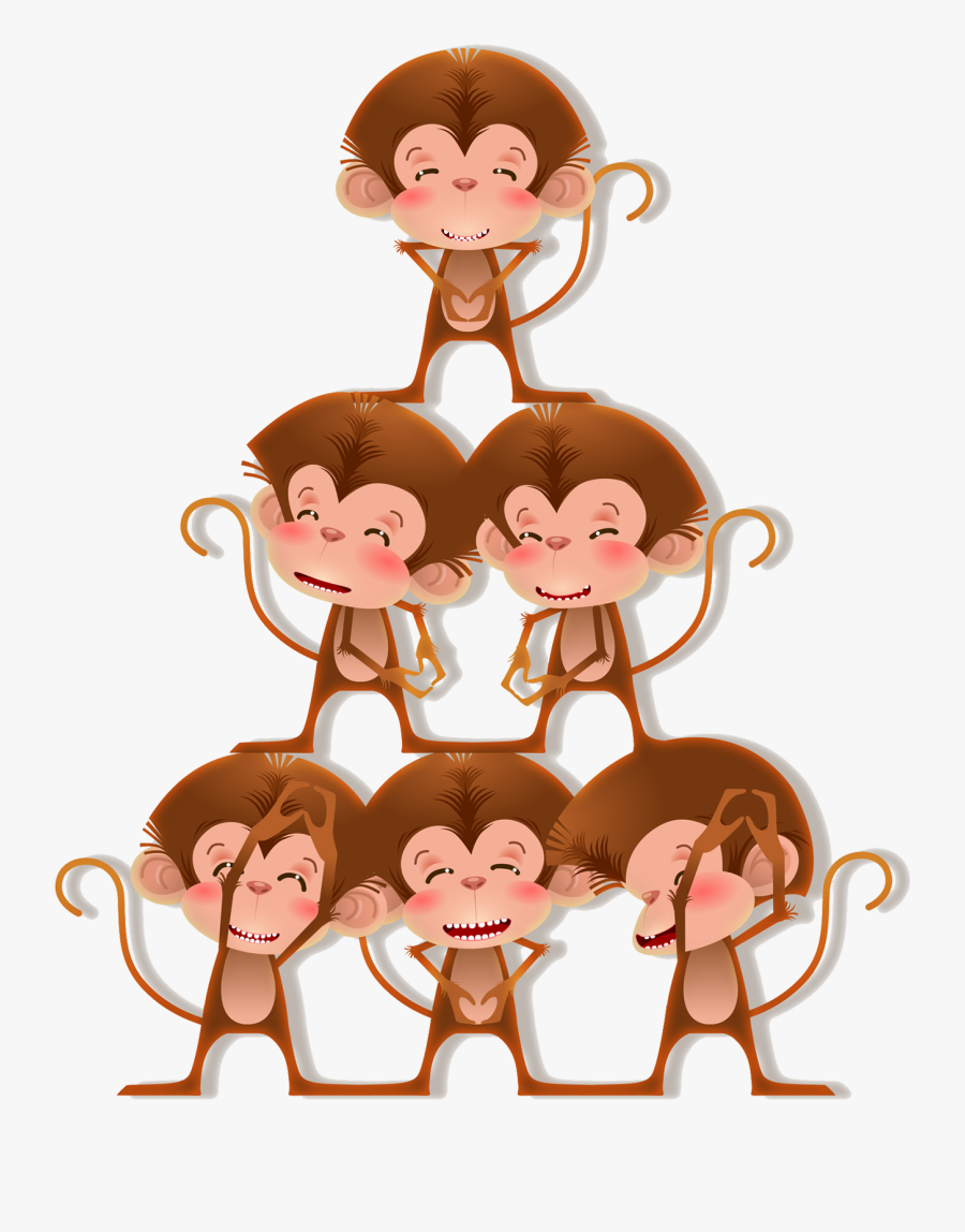 Monkey Orangutan Gorilla Clip Art - Cartoon, Transparent Clipart