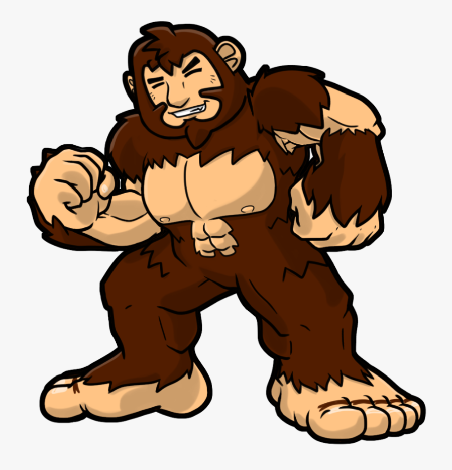 Bigfoot Clipart Transparent - Big Foot Clipart Png, Transparent Clipart