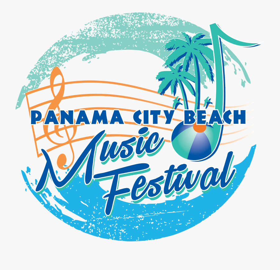 Clip Art Island Waterpark In Panama - Beach Music Festival Logo, Transparent Clipart