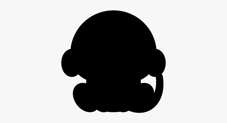 Silhouette Ape Monkey, Transparent Clipart