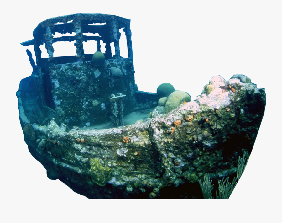 #shipwreck - Ship At Bottom Of Sea, Transparent Clipart