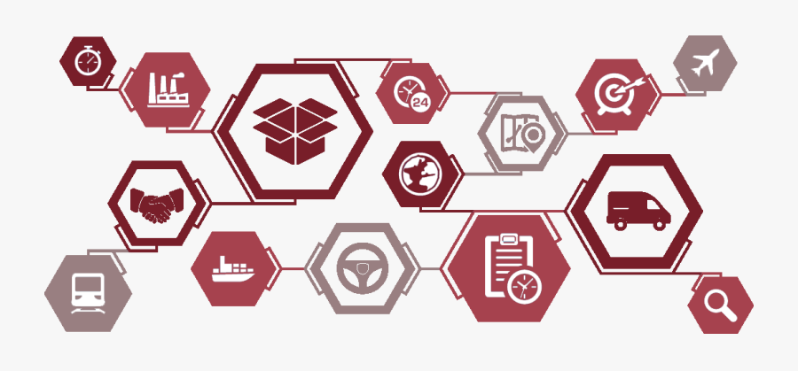 Transparent Manufacture Clipart - Logistic Network, Transparent Clipart