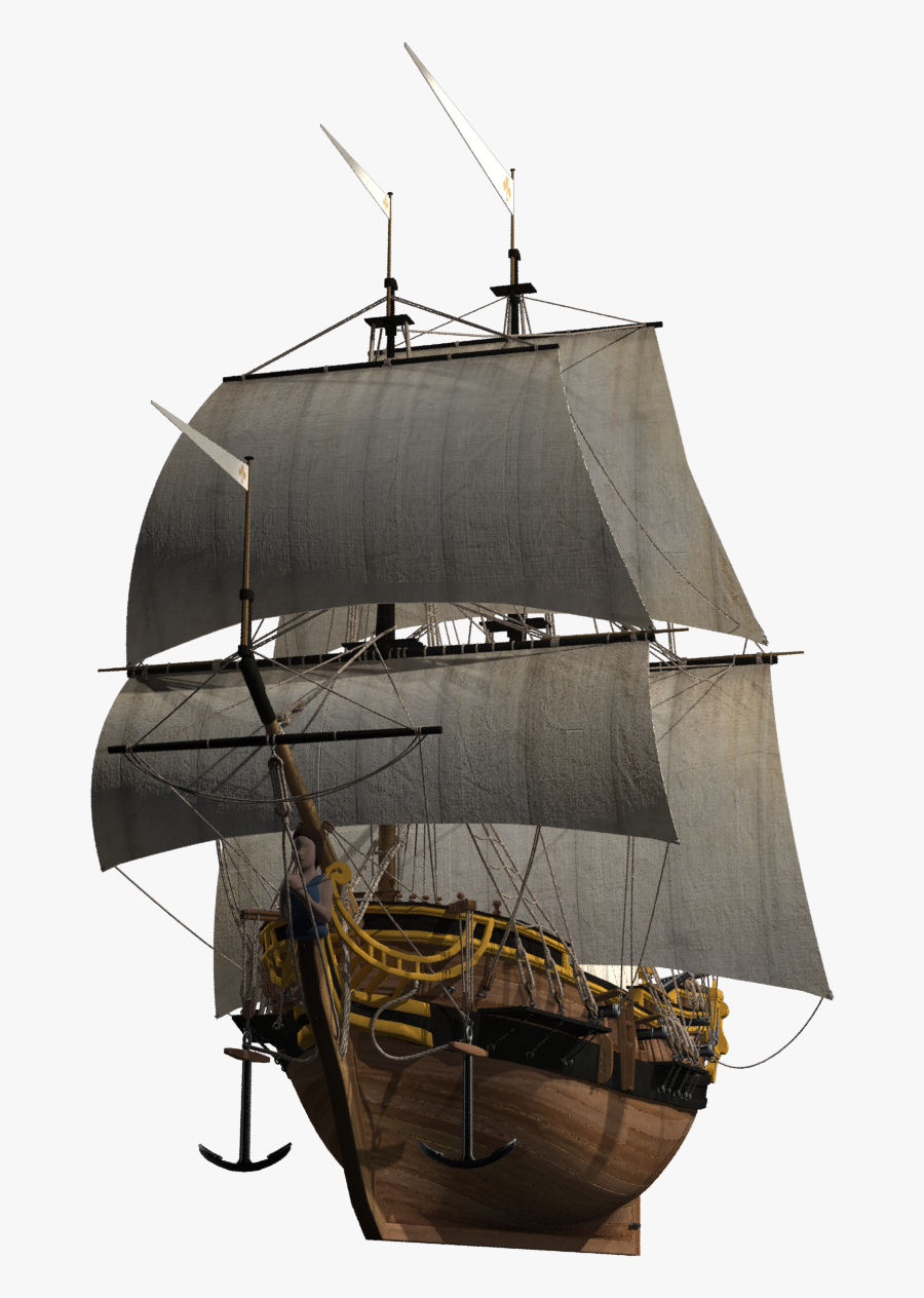 Cortina Productions Offers Unique Holographic Demonstrations - Full-rigged Ship, Transparent Clipart