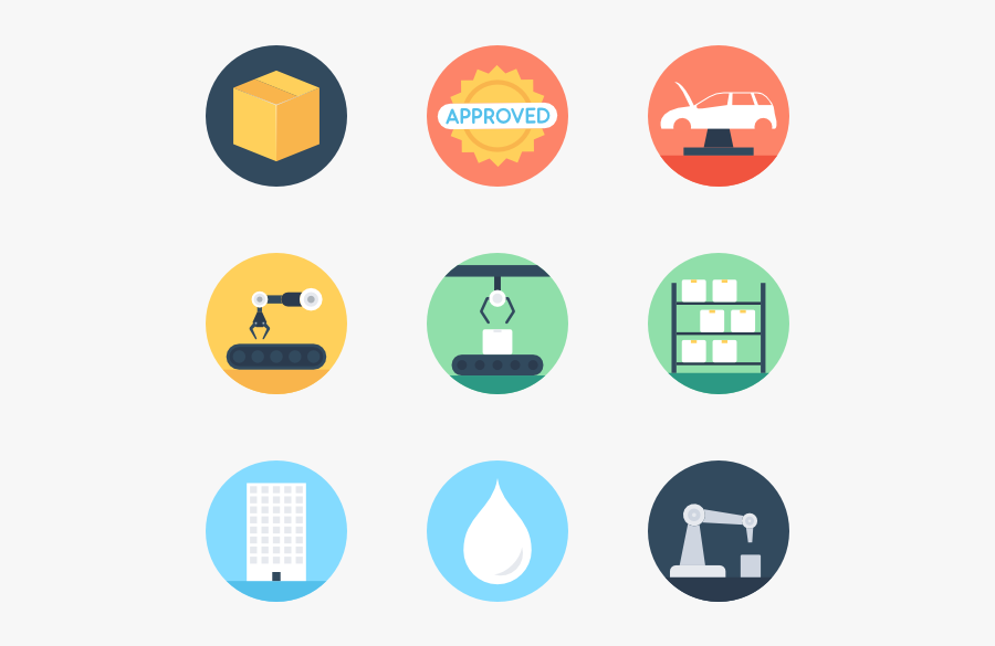 Production Icon Png, Transparent Clipart