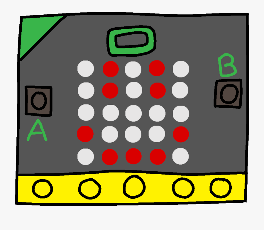 Microbit-smile - Bbc Micro Bit Clipart, Transparent Clipart