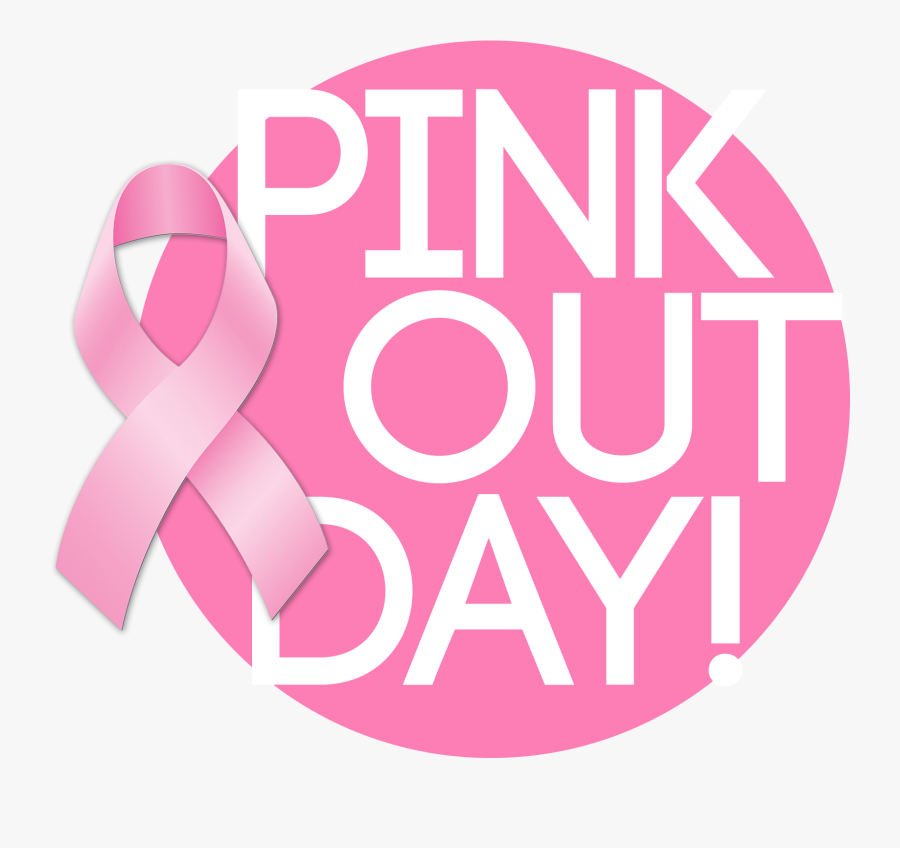 Pink Out Day Clipart - Circle, Transparent Clipart