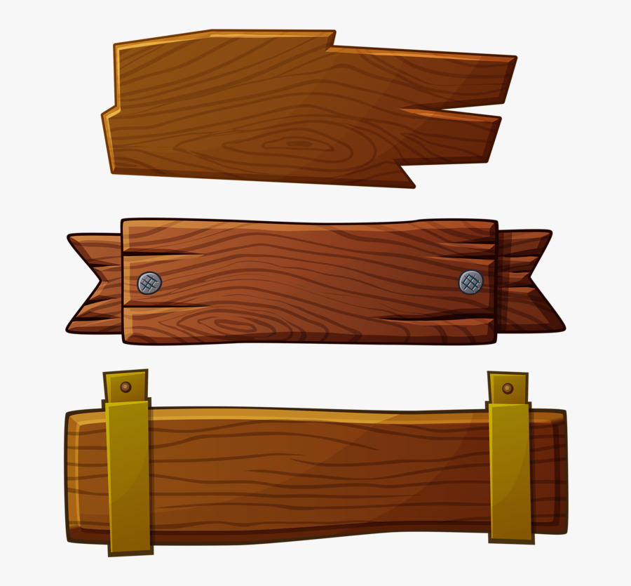 Wooden Png Clip Art - Different Type Of Banner Shapes, Transparent Clipart