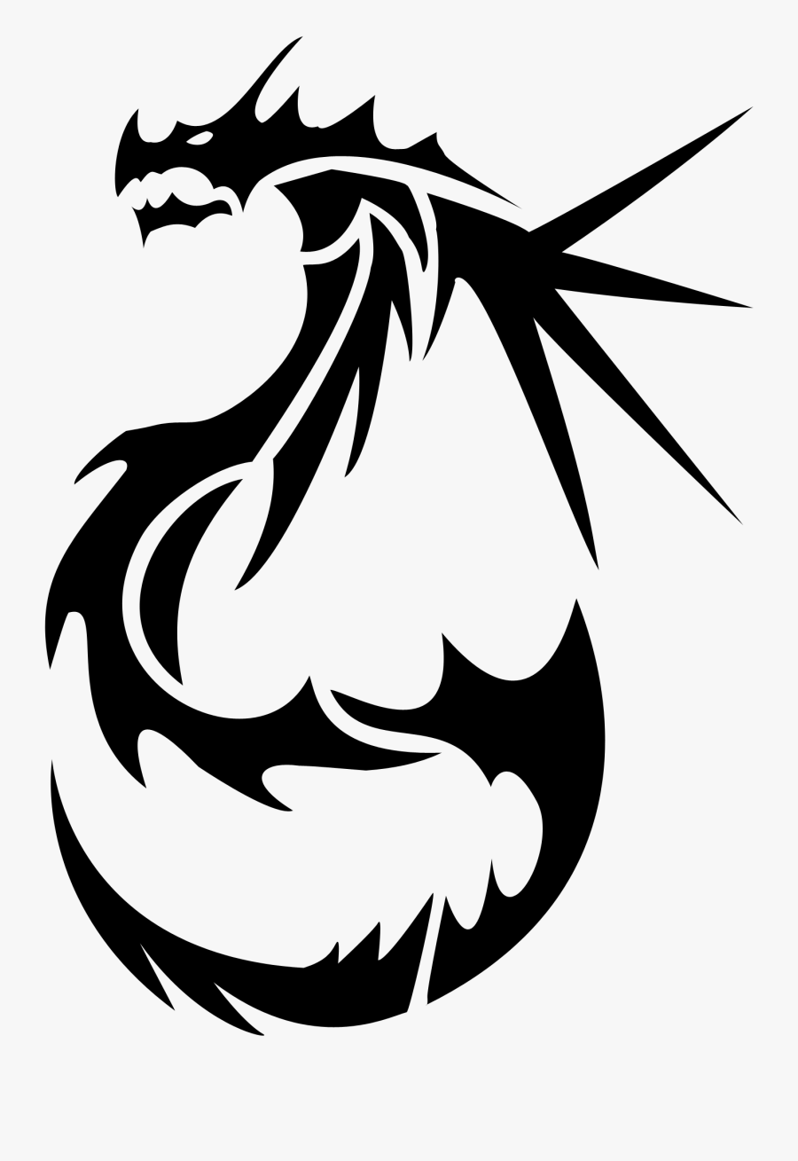 Dragon Clipart Black And White - dragon clipart black and white for ...