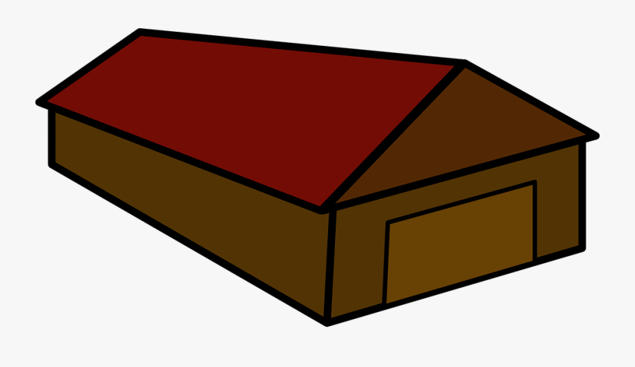 Transparent Barn Door Clipart - Warehouse Clip Art, Transparent Clipart