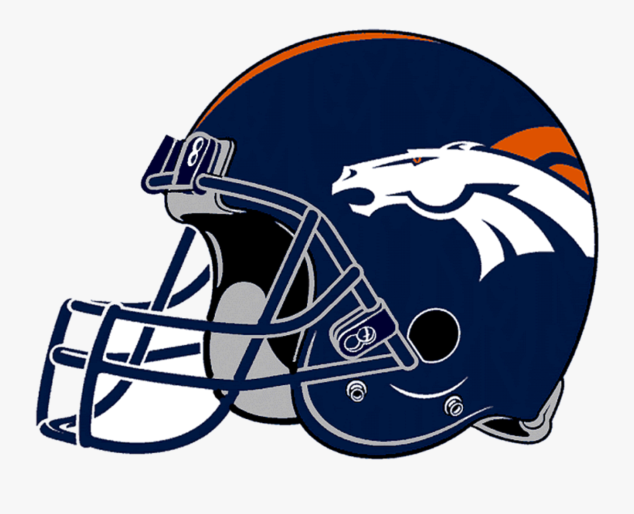 Football Helmet Trend Clip Art Clipart Clipartbarn - Seahawks Vs Broncos Helmets, Transparent Clipart