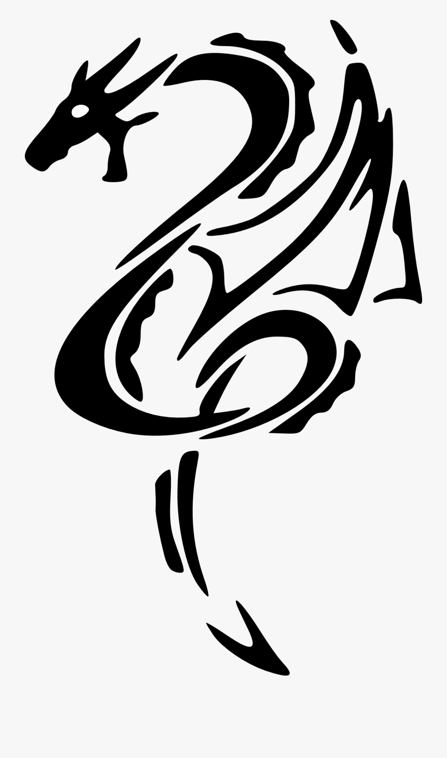 Dragon Tattoo Designs Png, Transparent Clipart