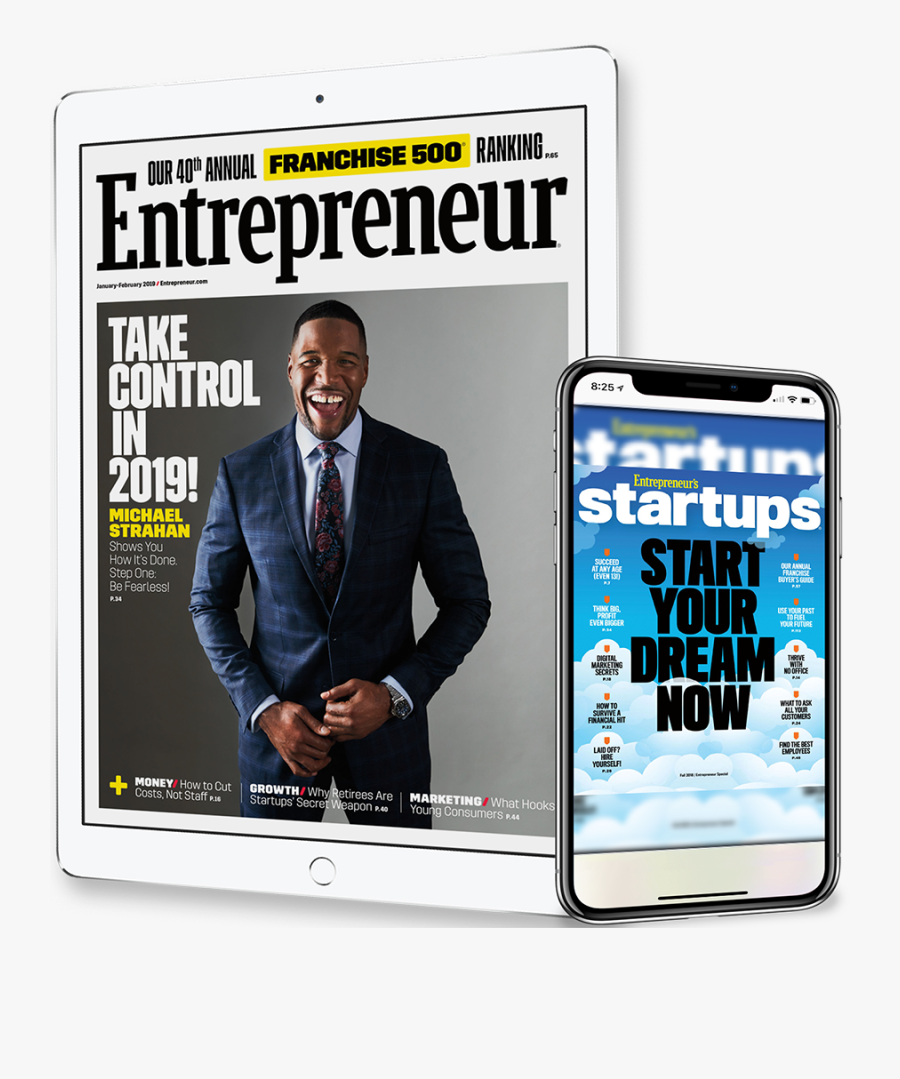 Entrepreneur Magazine 2019, Transparent Clipart