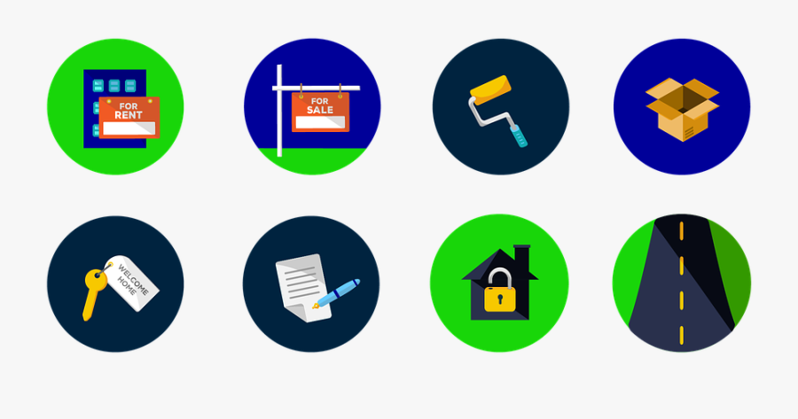 Real Estate Marketing Icon, Transparent Clipart