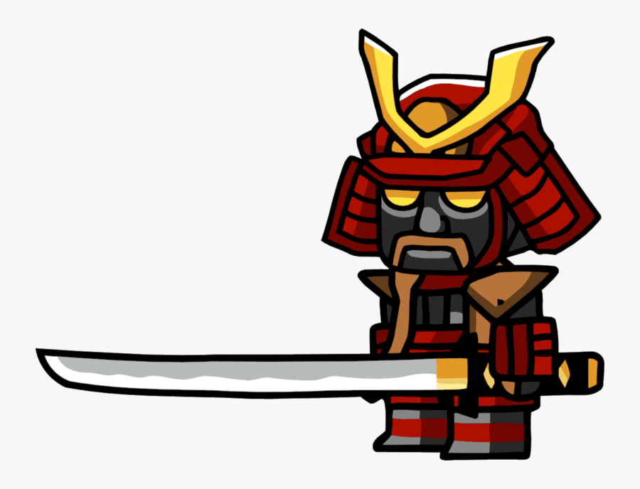 Samurai - Cartoon Samurai Png, Transparent Clipart