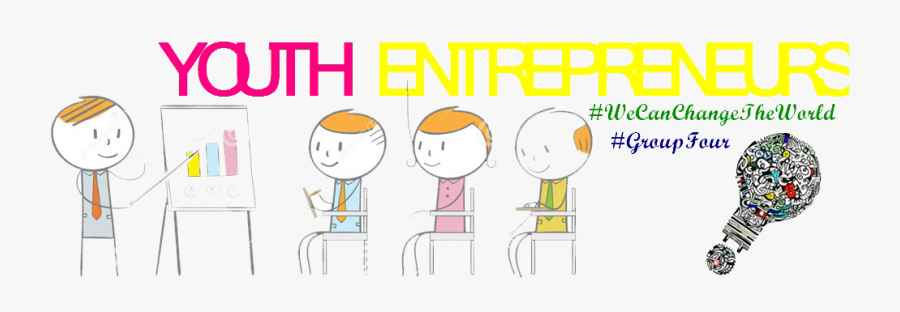 Youth Entrepreneurs - Cartoon, Transparent Clipart