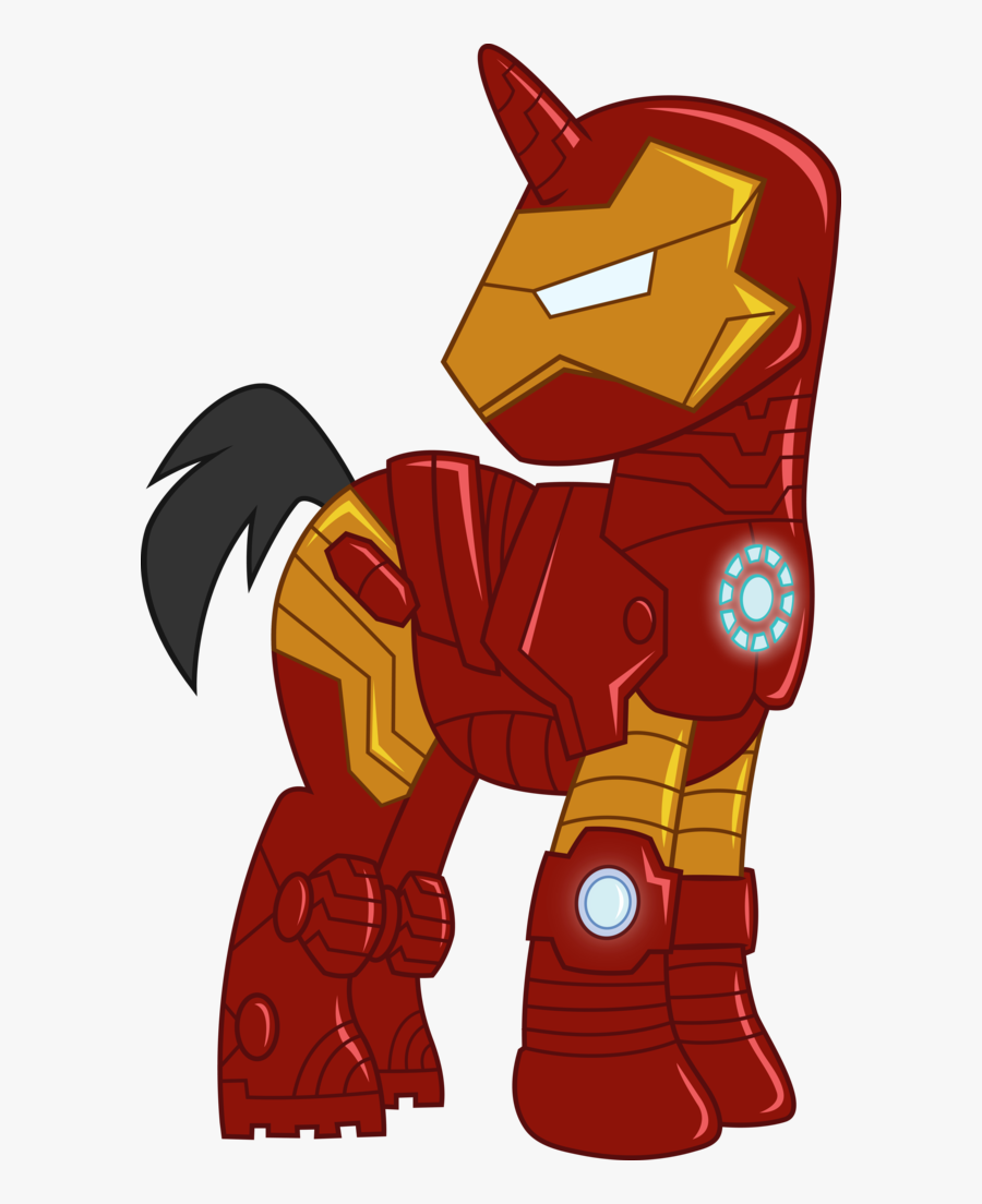 Ironman My Little Pony, Transparent Clipart