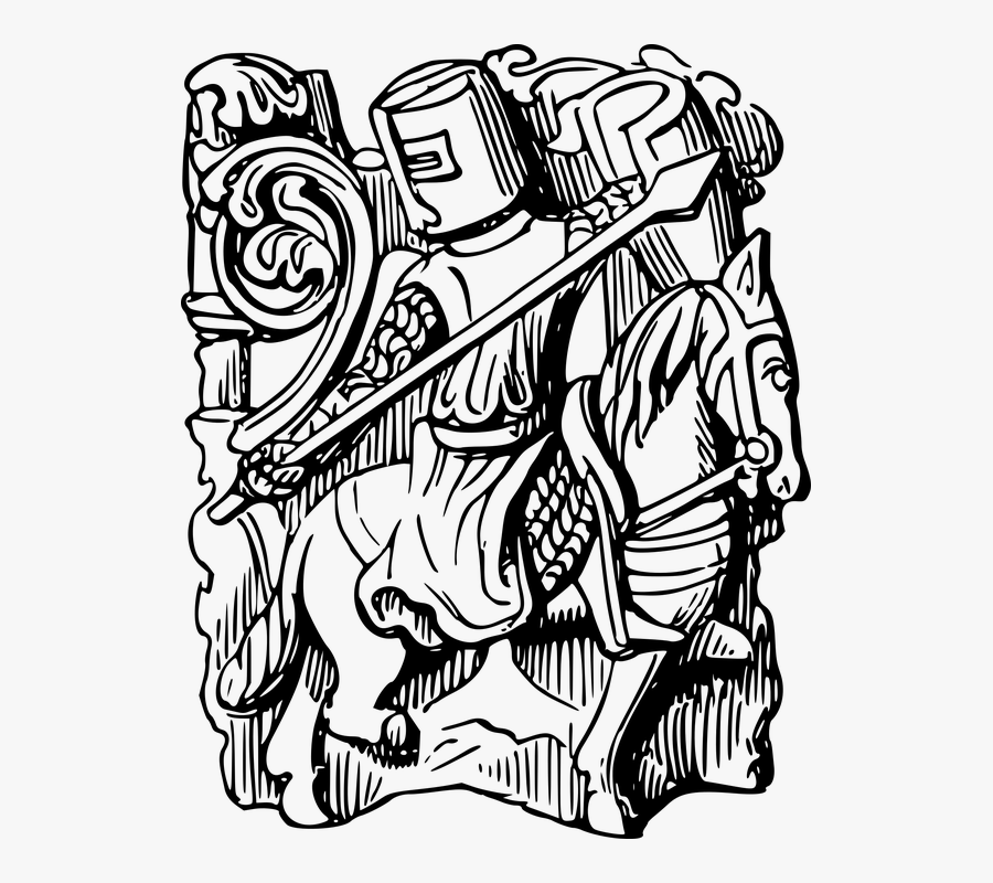Knight, Transparent Clipart