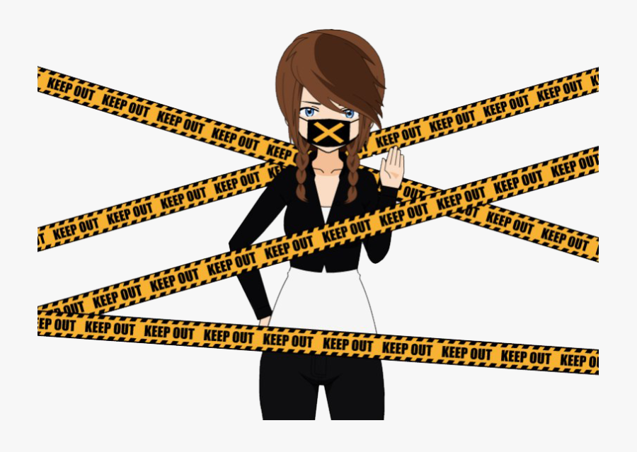 Keep Out Tape Png - Keep Out Png, Transparent Clipart