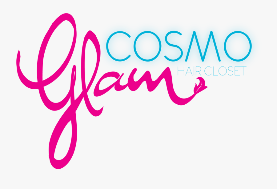 Cosmoglam , Virgin Remy Hair , Cause Brand , Virgin - Calligraphy, Transparent Clipart