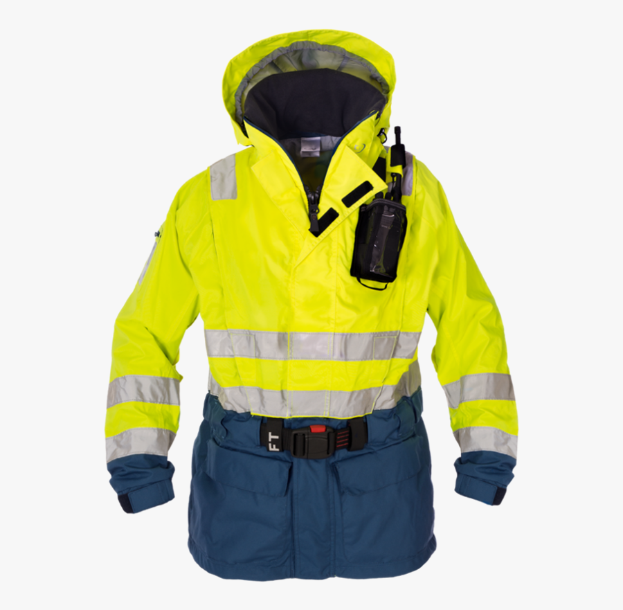 Vest Clipart Workwear - Jas Met Reddingsvest, Transparent Clipart