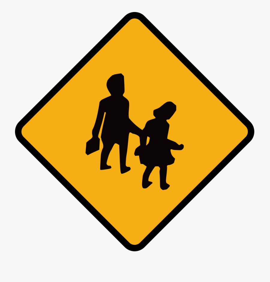 Steep Hill Ahead Sign, Transparent Clipart