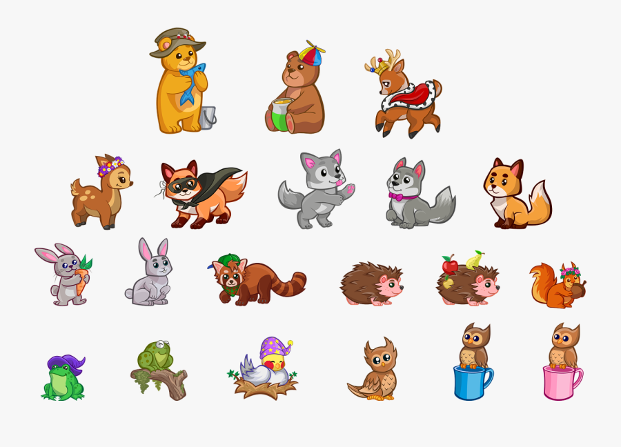 Transparent Cute Baby Deer Clipart - Rick And Morty Animals, Transparent Clipart