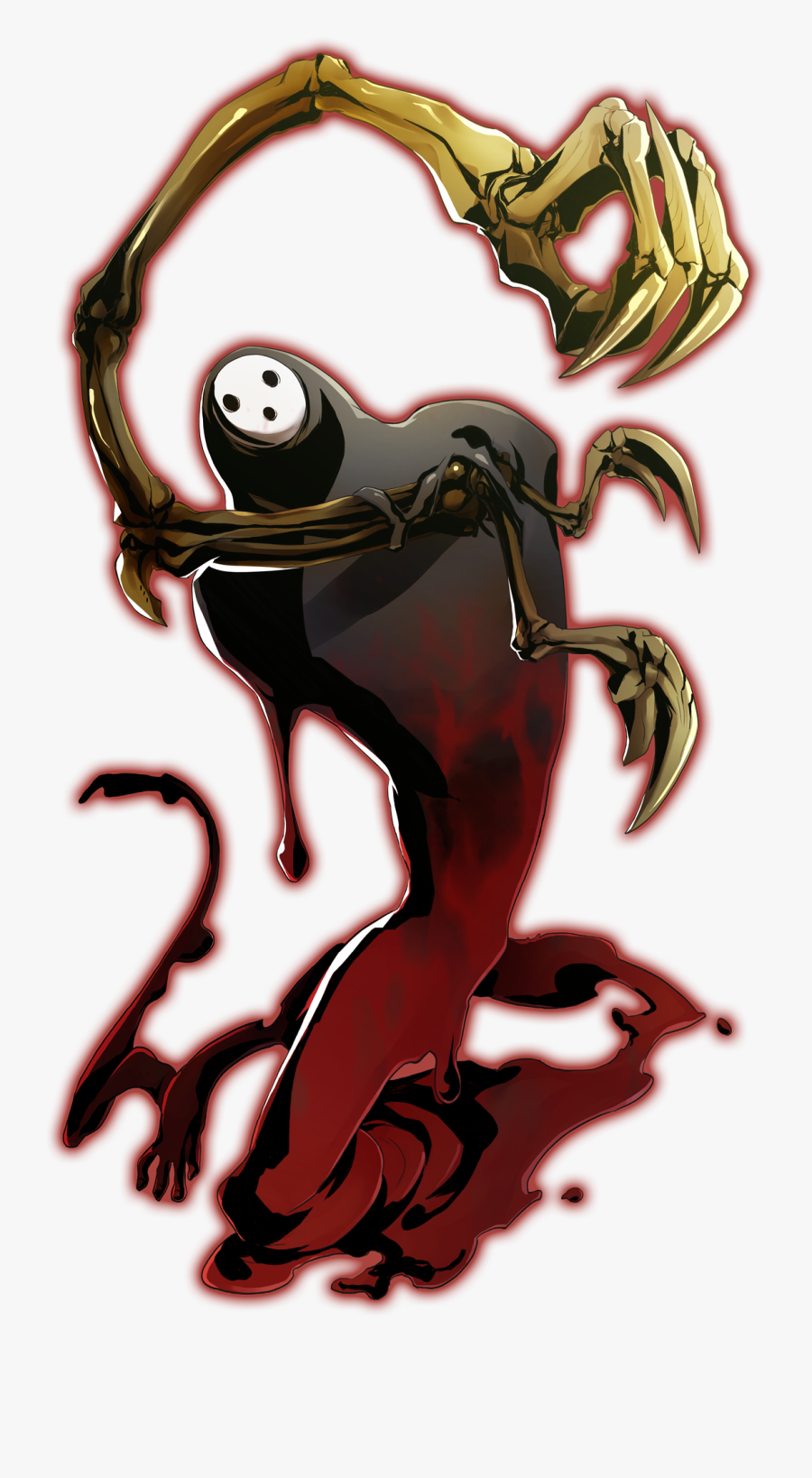 Unknown Clipart John Doe - Arakune Blazblue, Transparent Clipart