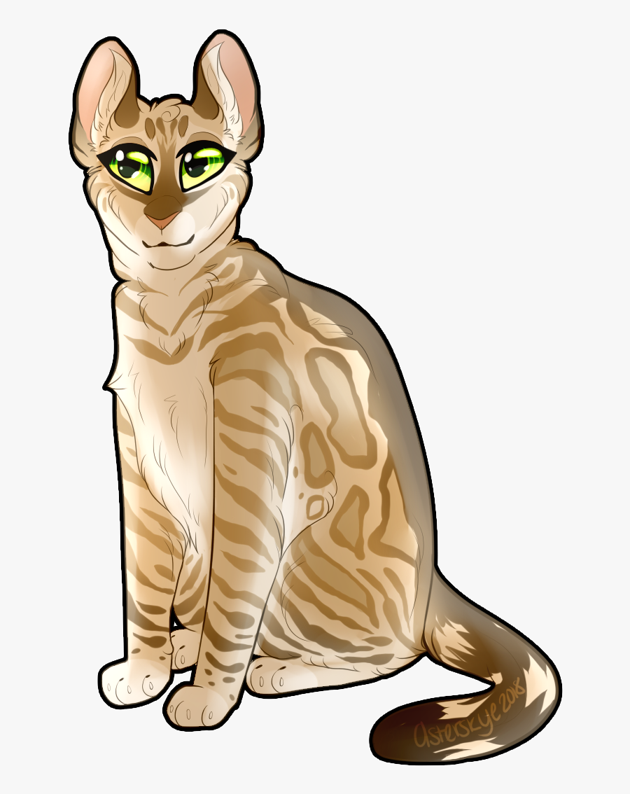 Doestar Of Thunderclan - Devon Rex, Transparent Clipart