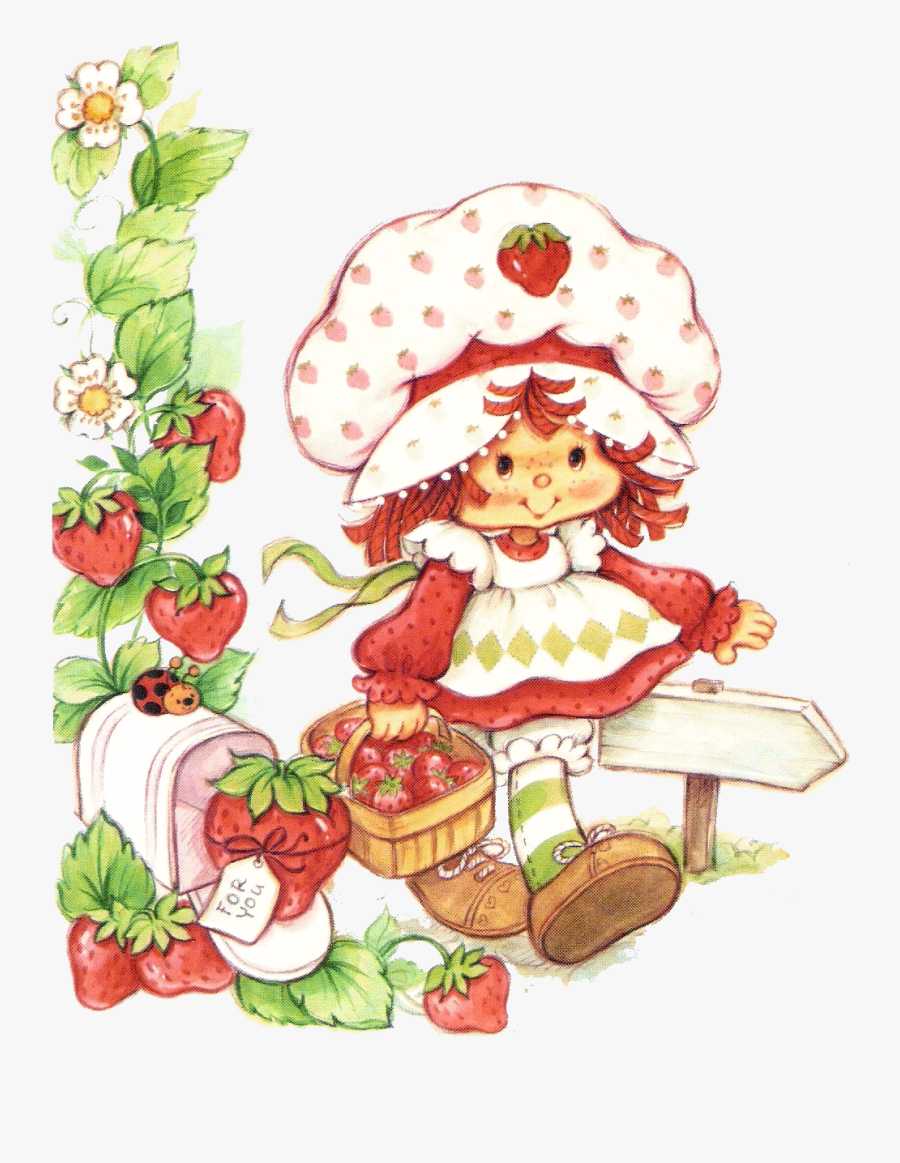 I Used To Stare At This Thing When I Was Little Wishing - Strawberry Shortcake Vintage Cartoon, Transparent Clipart