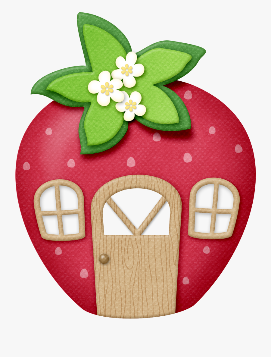 B *✿* Strawberry Kisses - Strawberry Shortcake House Png, Transparent Clipart