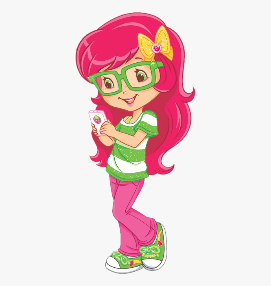 Cartoon Character Strawberry Shortcake, Transparent Clipart