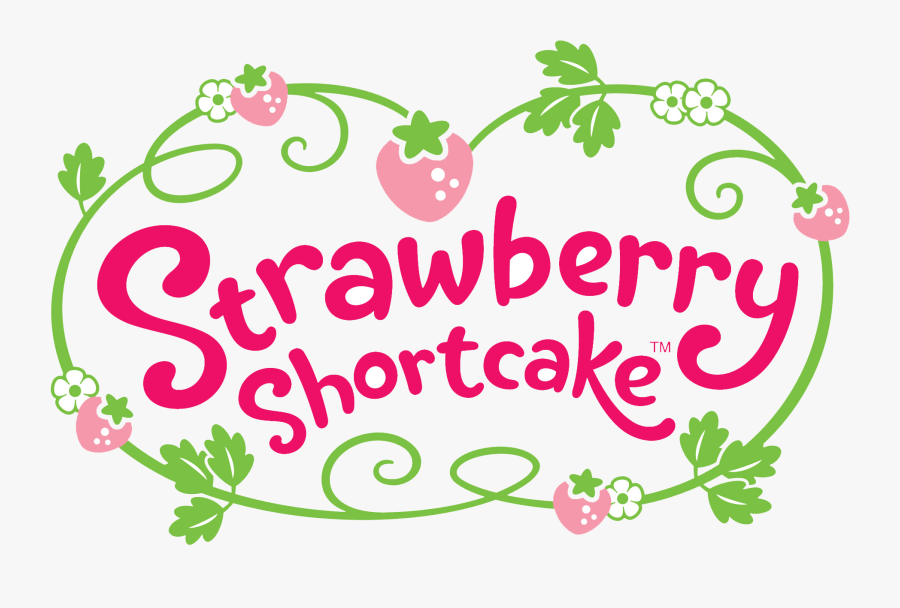 Strawberry Shortcake Logo Vector, Transparent Clipart