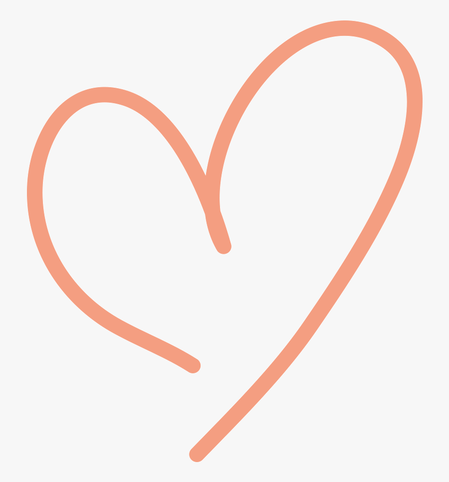 Drawing Icon Shaped Material - Heart, Transparent Clipart